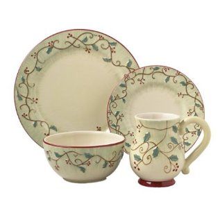 Pfaltzgraff Pepperberry 4 Piece Place Setting, Service for 1 Dinnerware Sets Kitchen & Dining