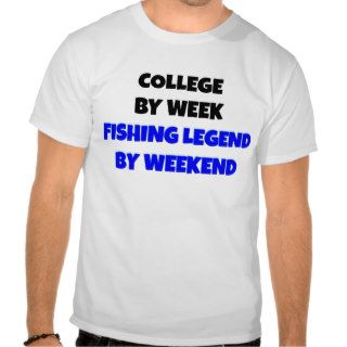 College Fishing Legend Shirts