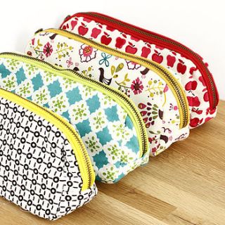 organic cotton make up bag by green tulip ethical living