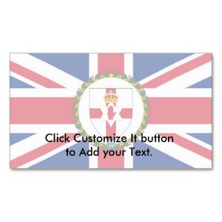 Governor Of Northern Ireland, United Kingdom flag Business Card Templates
