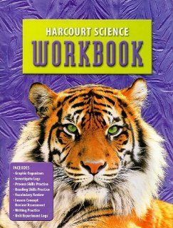 Harcourt Science Student Edition Workbook Grade 6 HARCOURT SCHOOL PUBLISHERS 9780153237164 Books