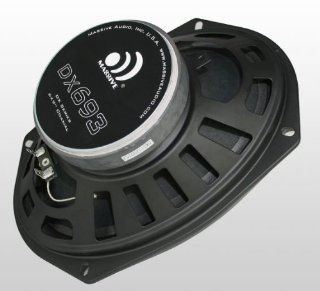 Massive Audio DX 693 6" x 9" 3 Way DX Series Coaxial Car Speakers (DX693)  Vehicle Speakers 