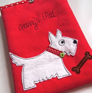 personalised scotty dog ipad mini case by rosiebull designs