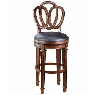 Dover Distressed Cherry Finish Stool