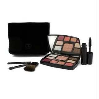 Chanel   Travel Makeup Palette Voyage 4x Eyeshadow, 2x Lip Gloss, 2x Lipstick, 1x Blush, 1x Mini Mascara, 3x Applicator      Beauty