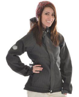 686 Plexus Quest Softshell Ski Snowboard Jacket Gunmetal Womens  Sports & Outdoors