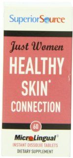 Superior Source Just Women   Healthy Skin Connection Tablets, 60 Count Health & Personal Care