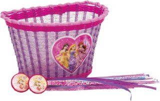Bell Disney Princess Accessory Pack with Bike Basket and Streamers  Princess Bicycle Basket  Sports & Outdoors