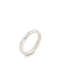 Tiffany & Co. Platinum Engraved Band Ring by Tiffany & Co.
