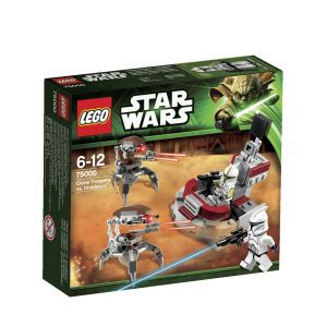 LEGO Star Wars Clone Trooper vs. Droidekas (75000)      Toys