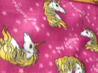 My Princess Unicorn Fleece 58 Inch Wide Fabric By the Yard from The Fabric Exchange 