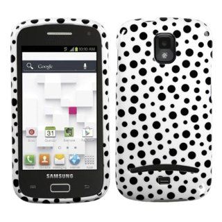 MYBAT SAMT699HPCIM1034NP Slim Stylish Protective Cover for Samsung Galaxy S Relay 4G T699   1 Pack   Retail Packaging   Black Mixed Polka Dots Cell Phones & Accessories