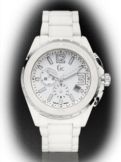 GUESS Men's XXL Phantom White Ceramic Timepiece at  Men's Watch store.