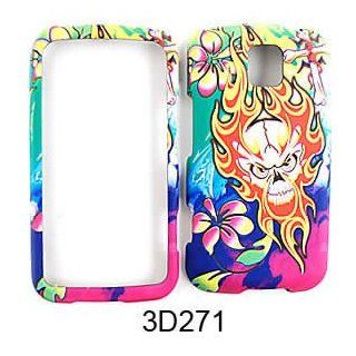 Cell Phone Snap on Case Cover For Lg Optimus M / Optimus C Ms 690    3d Embossed Cell Phones & Accessories
