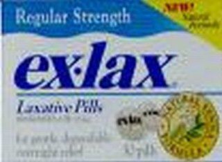 Ex Lax Senna Regular Strength 30 Count (Pack of 3) Health & Personal Care