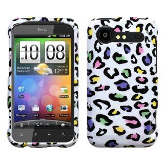 Design Hard Protector Skin Cover Cell Phone Case for HTC Droid Incredible 2 ADR6350 Verizon Wireless   Colorful Leopard Cell Phones & Accessories
