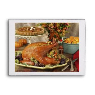 Thanksgiving Turkey Dinner Envelopes