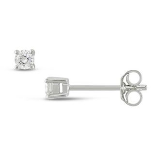 solitaire stud earrings in sterling silver read 1 review $ 199 00