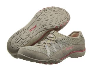 SKECHERS Breathe Easy Womens Shoes (Taupe)
