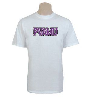 Prairie View A&M White T Shirt 'PVAMU'  Sports Fan T Shirts  Sports & Outdoors