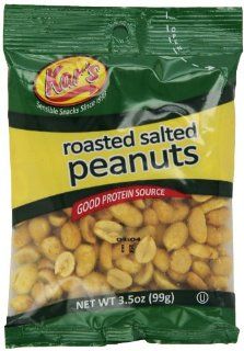 Kar's Nuts Salted Peanuts, 3.5 Ounce Bags (Pack of 42)  Grocery & Gourmet Food