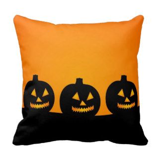 Halloween Jack O Lantern Pumpkin Patch Parade Pillows