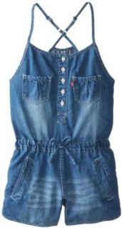 Levi's Girls 7 16 Claire Cross Back Romper Clothing