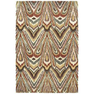 Swanky Multi Ikat Wool Rug (8 X 11)