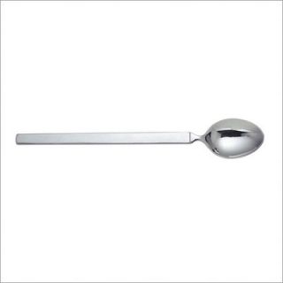 Alessi Dry 8 Long Drink Spoon in Mirror with Satin Handle by Achille Castigl