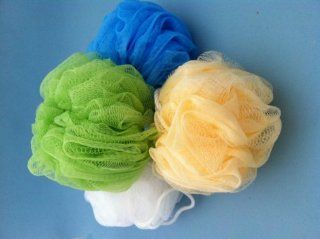 Net Bath and Shower Sponge (4 Pack)  Bath And Shower Products  Beauty