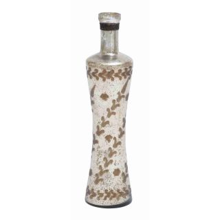 White/ Light Brown Glass Bottle