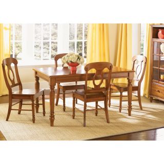 Liberty Liberty Low Country Napolean Rectangular 5 piece Dining Set Brown Size 5 Piece Sets