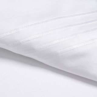 Elitye Home Products, Inc 500 Thread Count Regency Quad Baratta Cotton Rich Sheet Set White Size Full