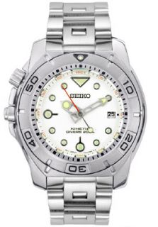 Seiko SKA289  Watches,Mens Divers Kinetic Stainless Steel, Casual Seiko Kinetic Watches