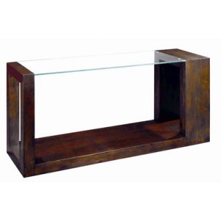 Allan Copley Designs Dado Rectangular Glass Top Console Table 30503 03
