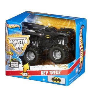 Hot Wheels Monster Jam BOUNTY HUNTER Rev Tredz Official Monster Truck Series 143 Scale Toys & Games