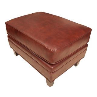 Elements Fine Home Furnishings Manchester Leather Ottoman
