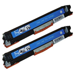Hp Ce311a (126a) Compatible Cyan Toner Cartridges (pack Of 2)