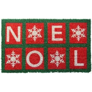 Handwoven Noel Coconut Fiber Doormat (16 X 26)