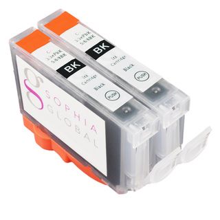 Sophia Global Compatible Ink Cartridge Replacement For Canon Bci 6 (2 Black)