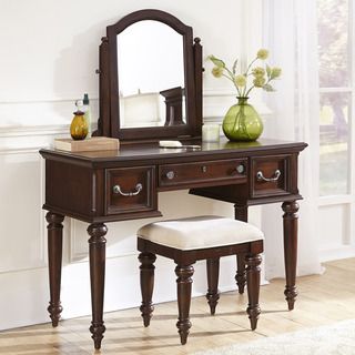Colonial Classic Vanity And Bench