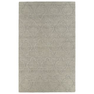 Trends Oatmeal Prints Wool Rug (5 X 8)