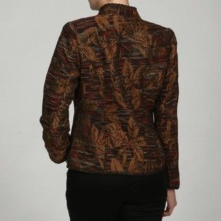 Katherine New York Fall Leaves Jacket Jackets