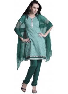 SLSDV706R   Cbazaar Salwar Kameez Green World Apparel Clothing