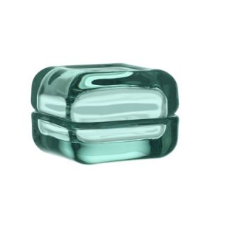 iittala Vitriini Small Glass Box VIT1111XX Color Water Green