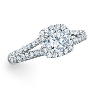 Celebration Fire® 1 CT. T.W. Certified Diamond Engagement Ring in 14K