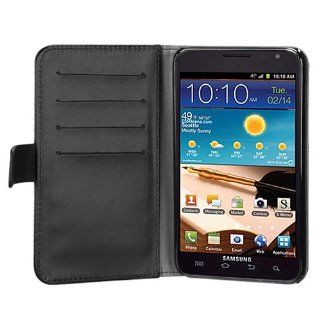 MYBAT SAMI717MYJK718WP MyJacket Book Style Case for Samsung Galaxy Note   Retail Packaging   Black Cell Phones & Accessories