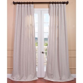 Oatmeal Linen Curtain Panel