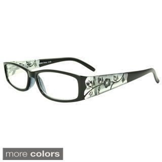 Epic Eyewear Womens Springwood Rectangular Reading Glasses (+2.75)