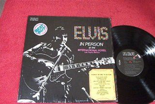 Elvis In Person At the International Hotel Las Vegas, Nevada Vinyl LP Music